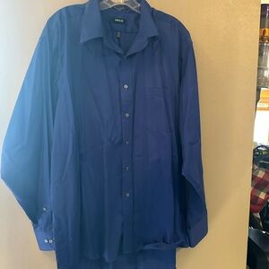 IZOD Blue Button-Up Shirt